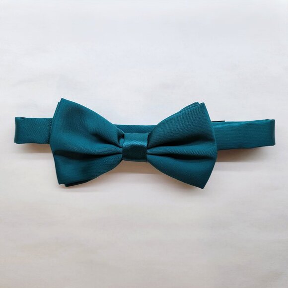 Teal Bow Tie for Boys & Young Men - Picture 2 of 4